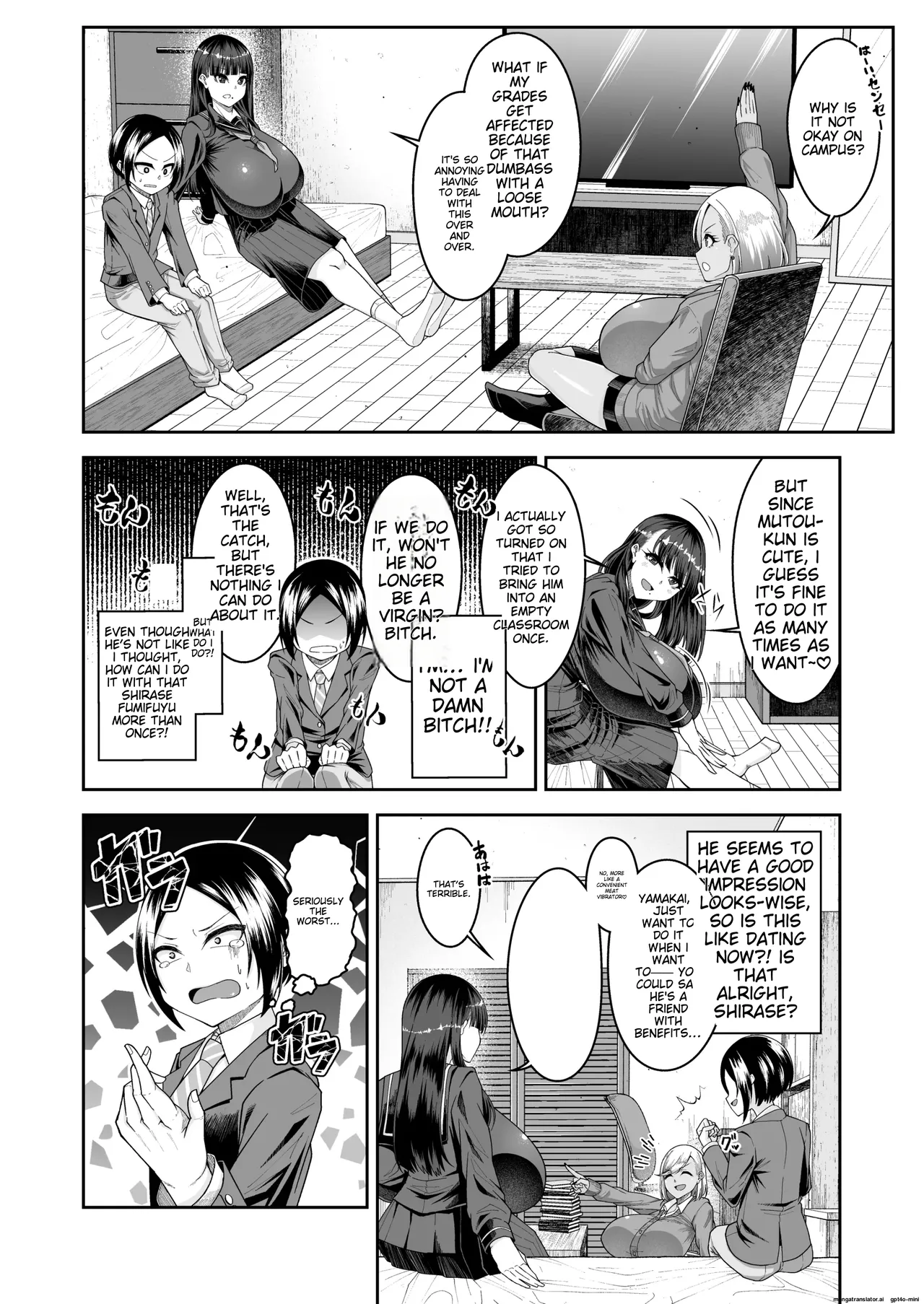Shiroi Fuwafuwa to Kuroi Muchimuchi page 9 full