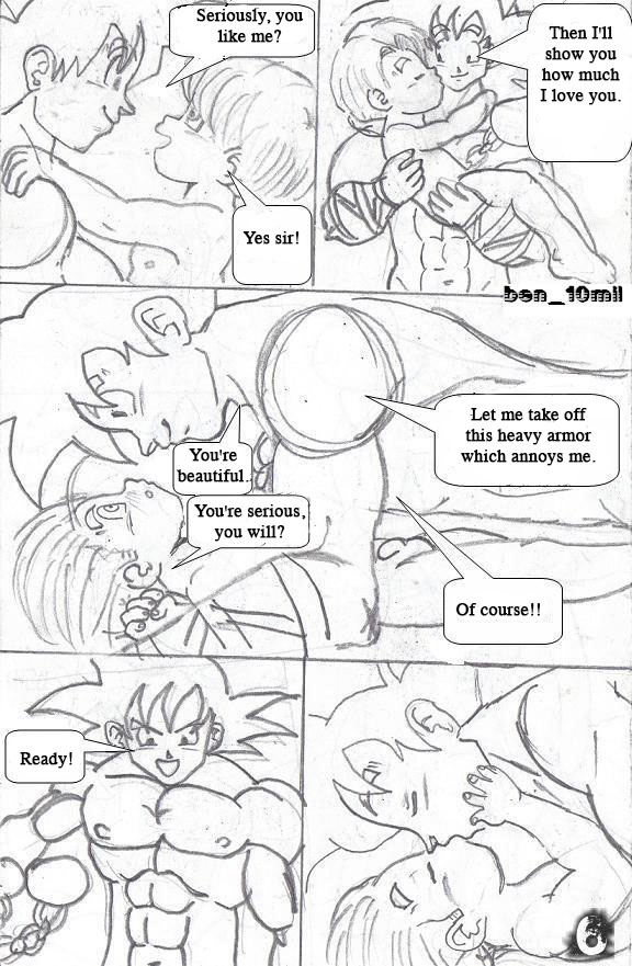 General Goku and little Trunks page 7 full