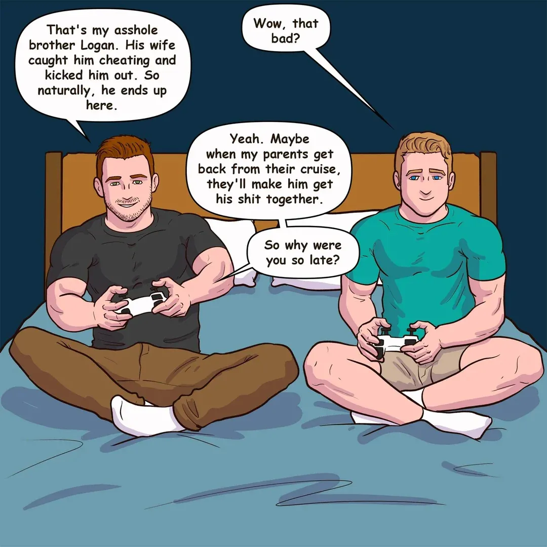 - Gabo Artwork Comic 62 - Brian's Brother page 3 full