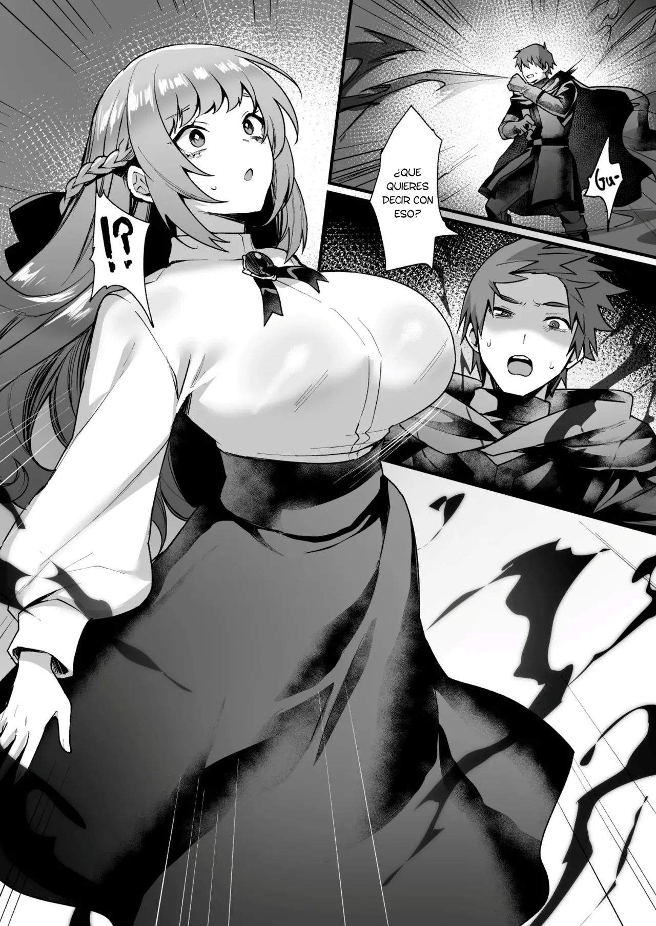 Goei Kishi no Irekawari Nyotaika Mission! | ¡Una misión para cambiar de cuerpo con el caballero escolta! page 5 full