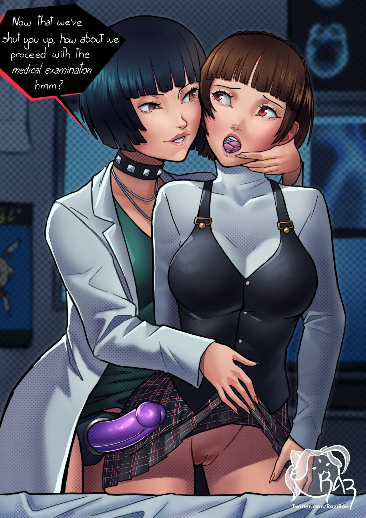 Makoto in an intense doctor appointment page 2 full