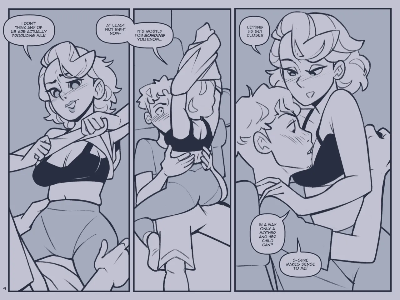 Mom Son Club page 9 full