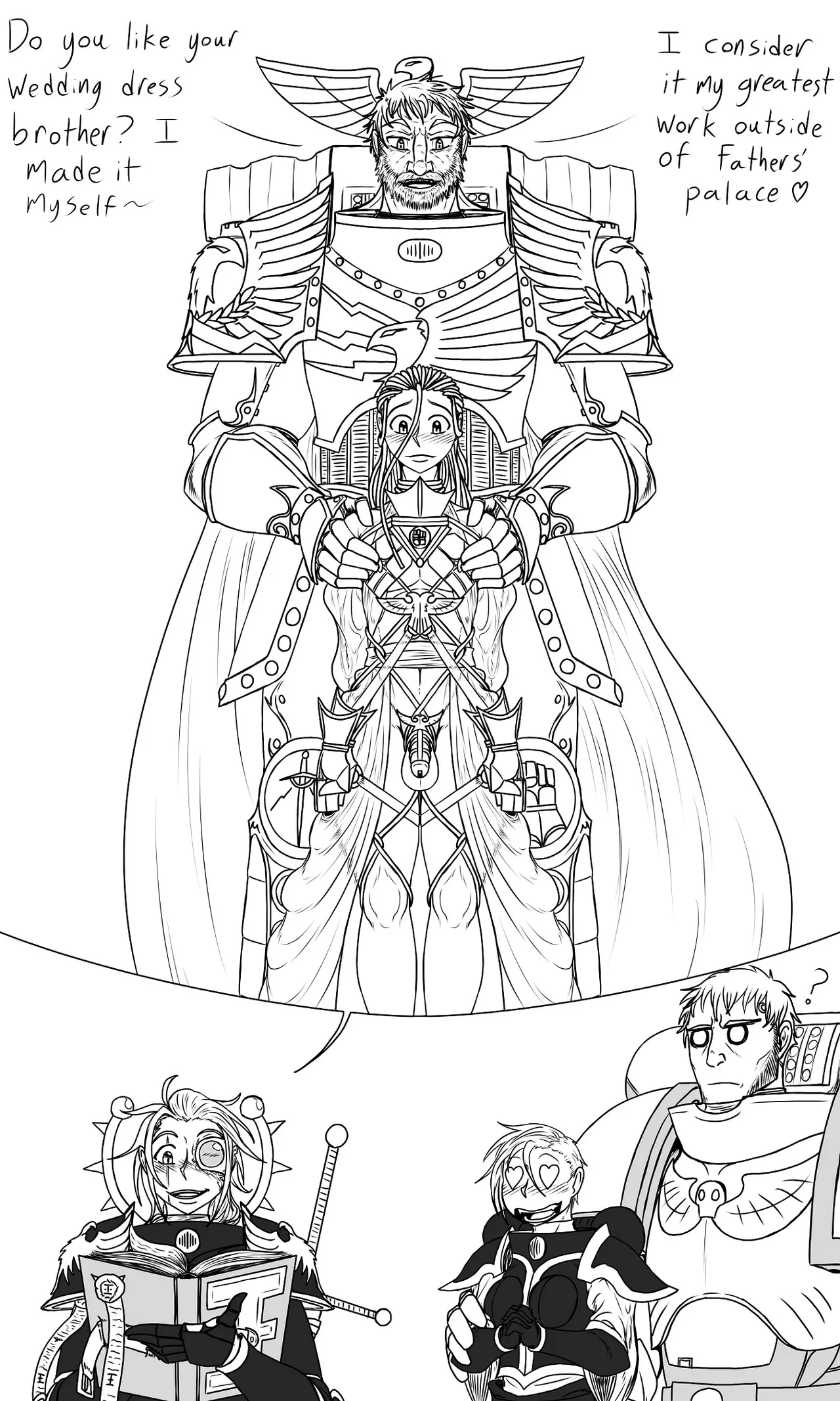Sororitas Stories and Warhammer Art page 4 full