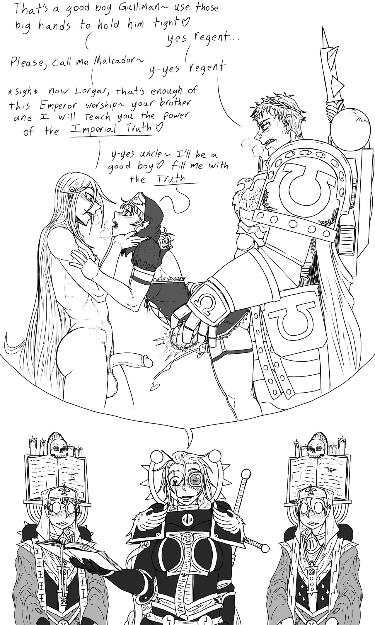 Sororitas Stories and Warhammer Art page 6 full