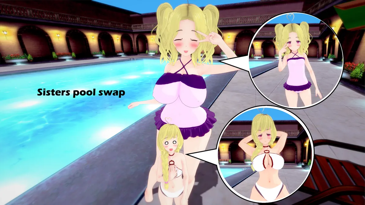 Sisters body swap page 1 full