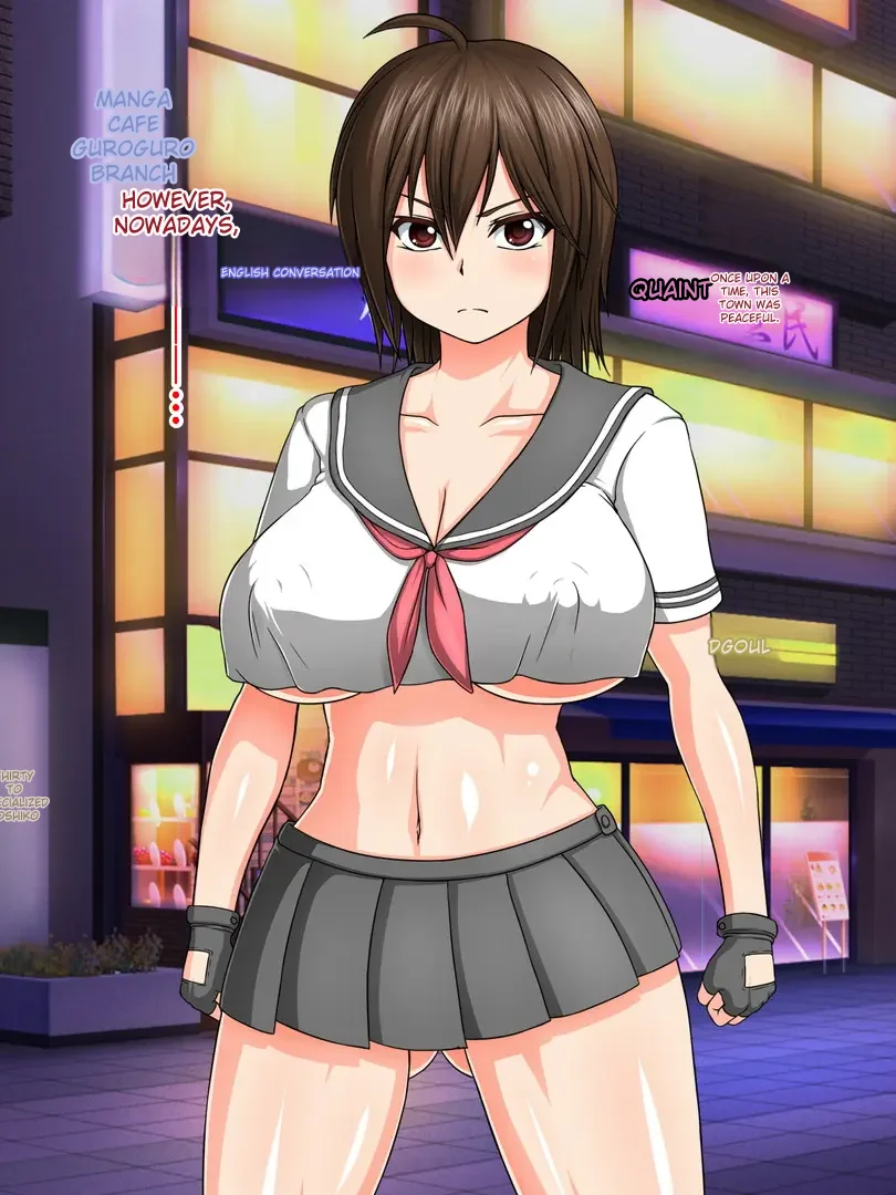 Kyonyuu Sukeban Marimo Kaizou Sarete Yagai Baishun Sex ni Dohamari Ochi Shita J○ page 2 full