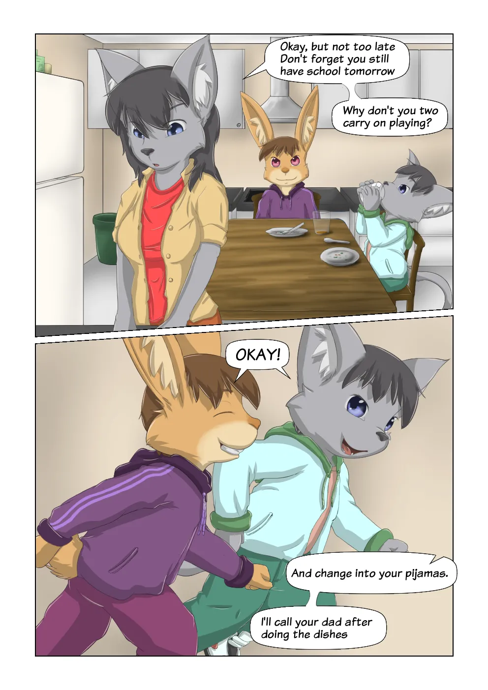 -  Sleepover Party page 4 full