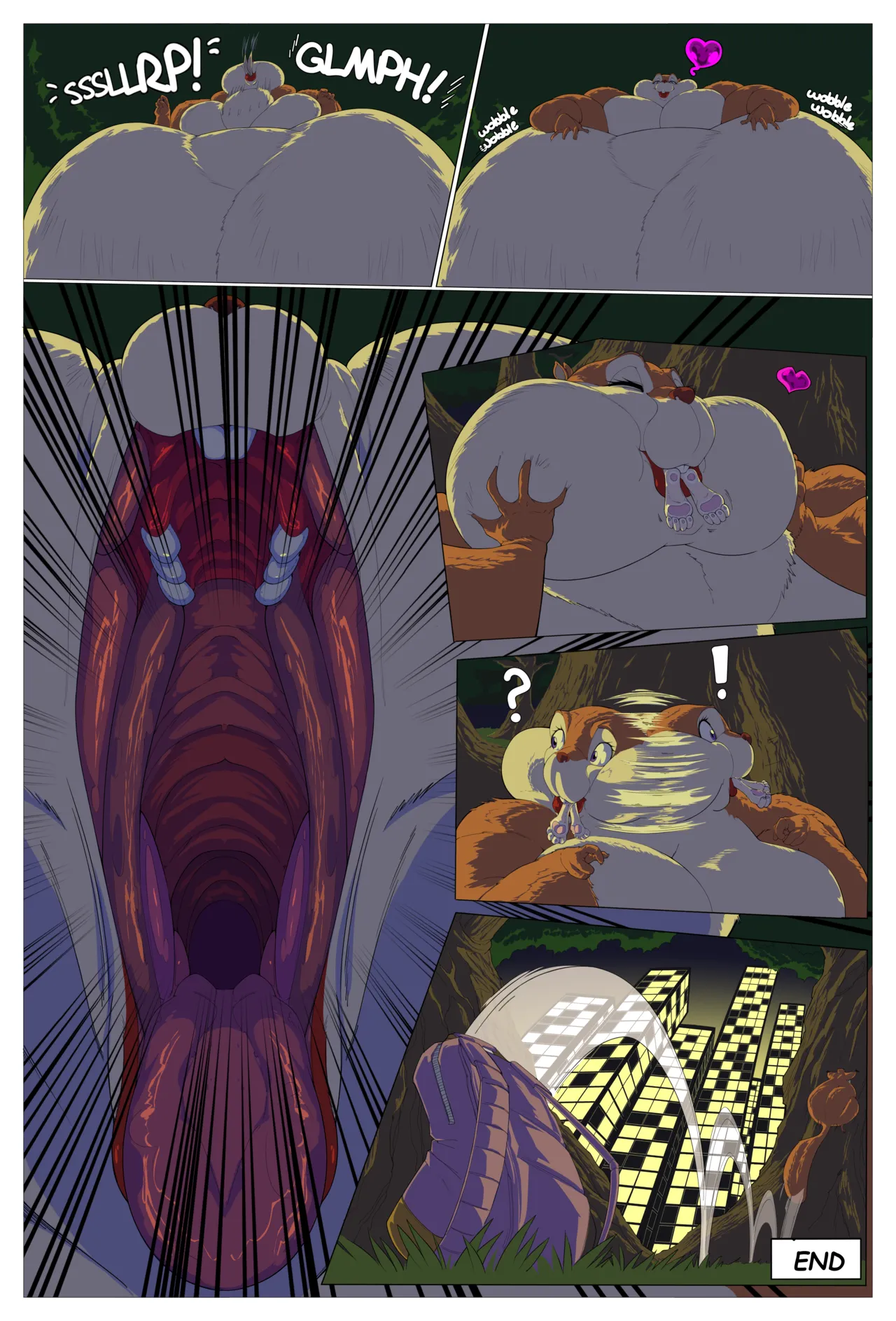 The "big" squirrel - Vore by Shyland page 3 full