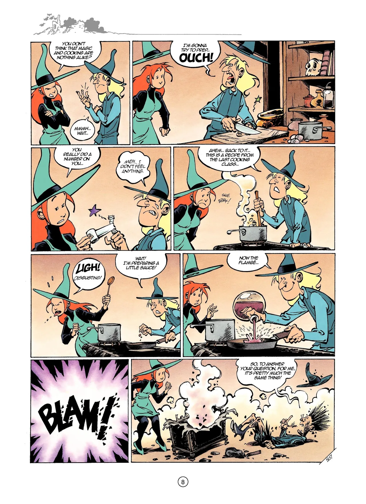 Mélusine #14 - Gilson &amp; Clarke - The Devil's Kitchen, 2006 page 8 full