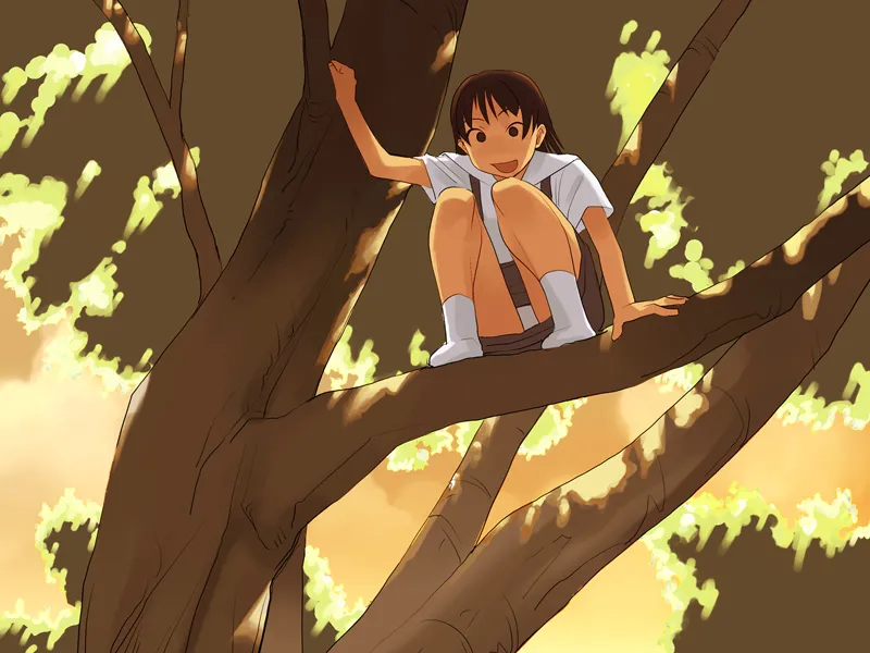 Hateshinaku Aoi, Kono Sora no Shita de... page 4 full