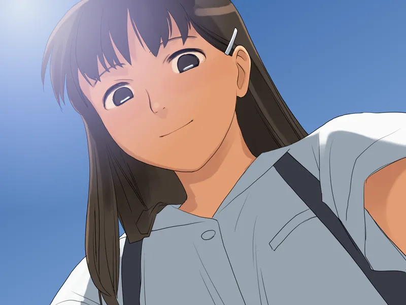 Hateshinaku Aoi, Kono Sora no Shita de... page 8 full