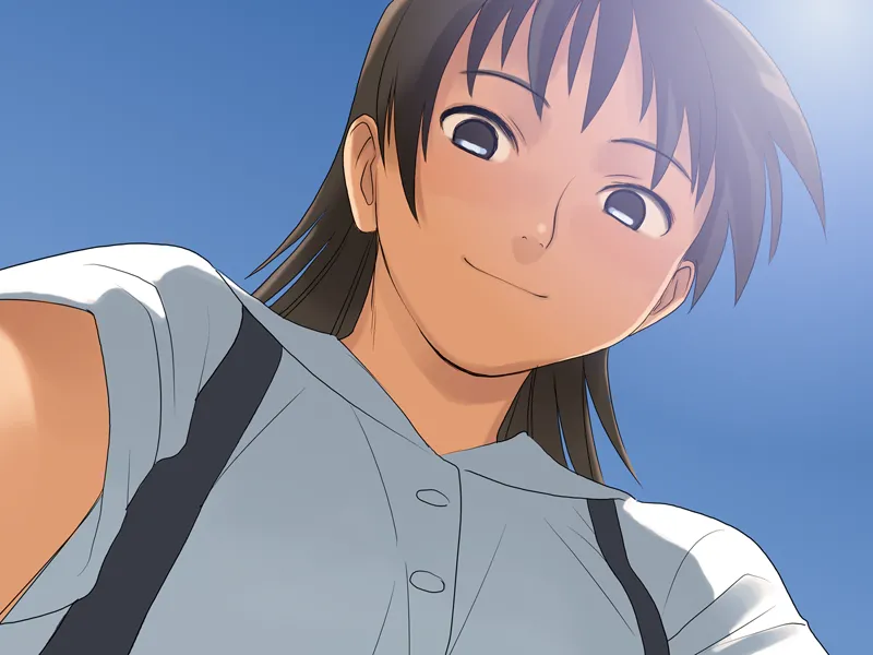 Hateshinaku Aoi, Kono Sora no Shita de... page 9 full