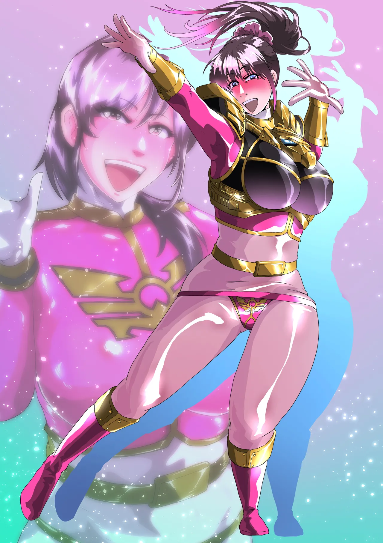 スーパーゴセイヒロインズ臭態 page 6 full