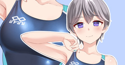 淑やかショート競泳ちゃんSP