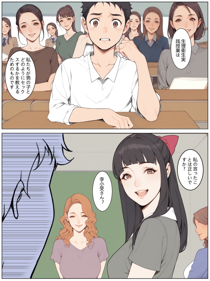 助けて、ふたなりに囲まれちゃった！ page 7 full