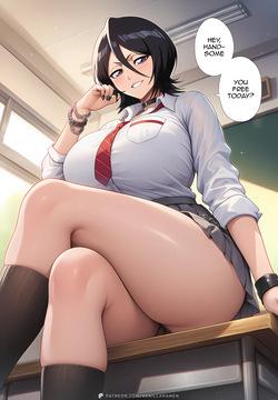 Kuchiki Rukia: Class Baddie + LEFTOVERS