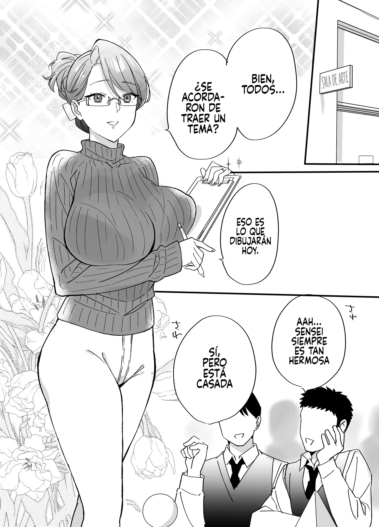 Akogare - Hitozuma Kyoushi wa Yowami o Nigirare Netorareru｜Akogare - Una Maestra Casada es Atrapada con su Secreto page 6 full