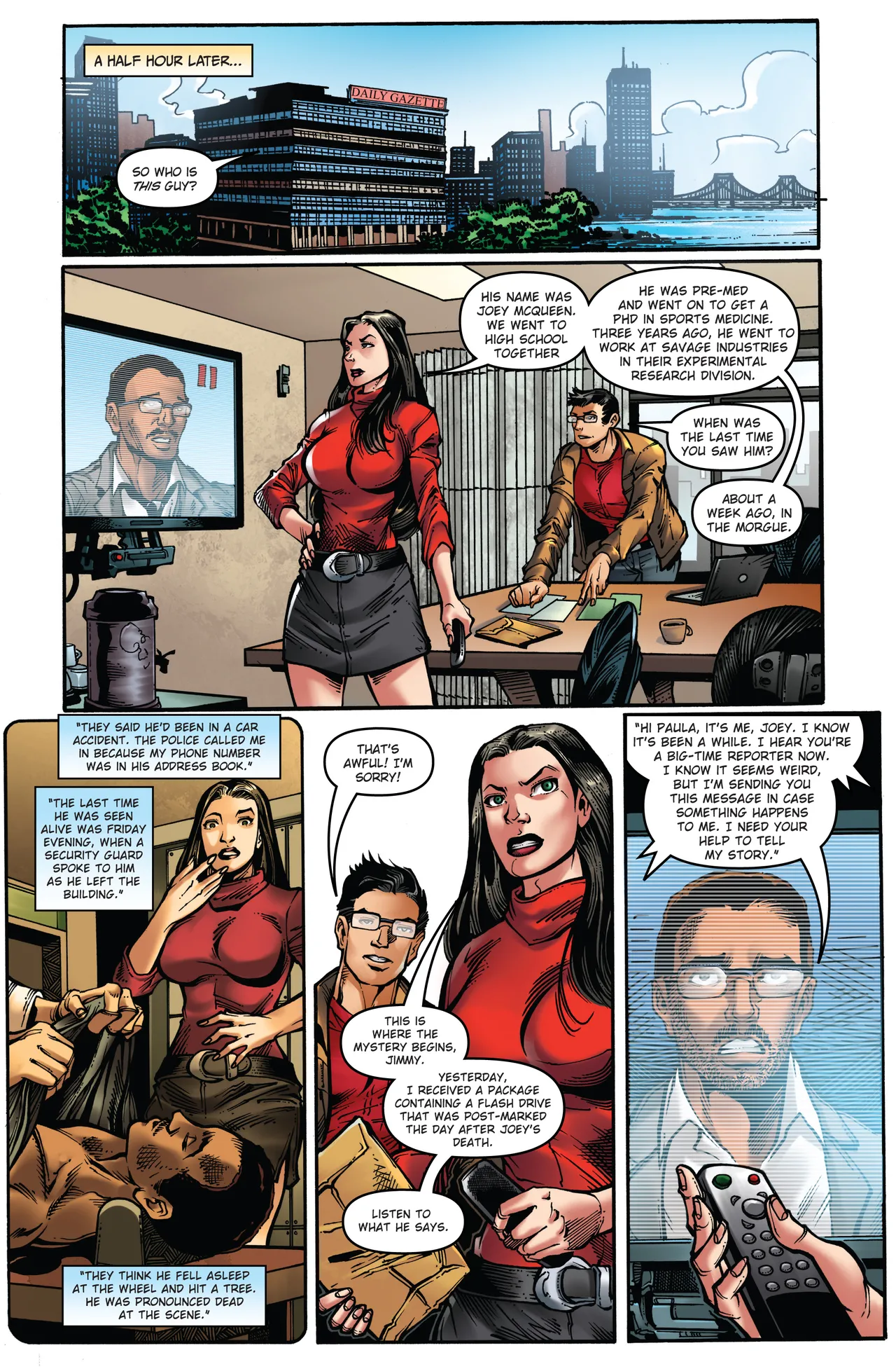 The Secret Island page 8 full