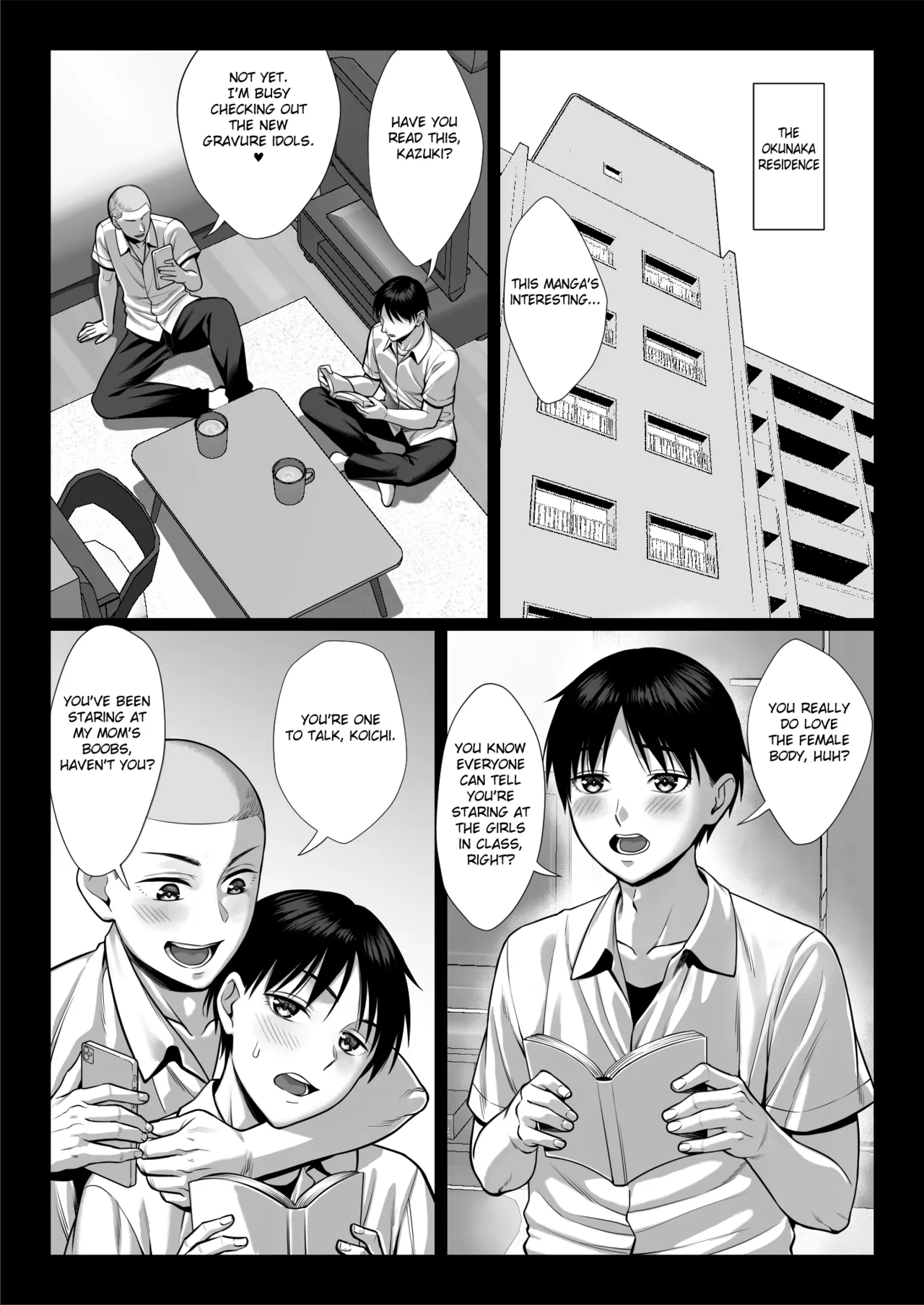 Zutto Akogare datta Dokyuusei no Mama to Yareta Hanashi Kuronuri ver page 6 full