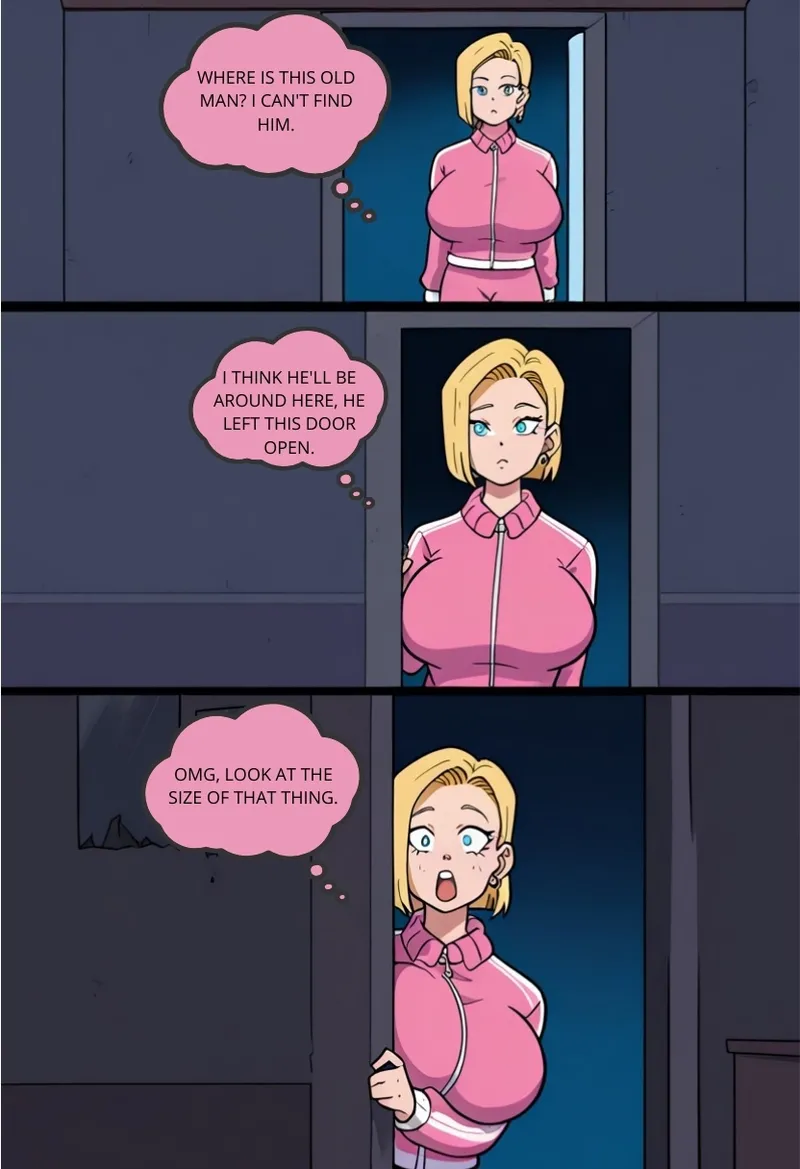 Master Roshi &amp; Android 18 page 2 full