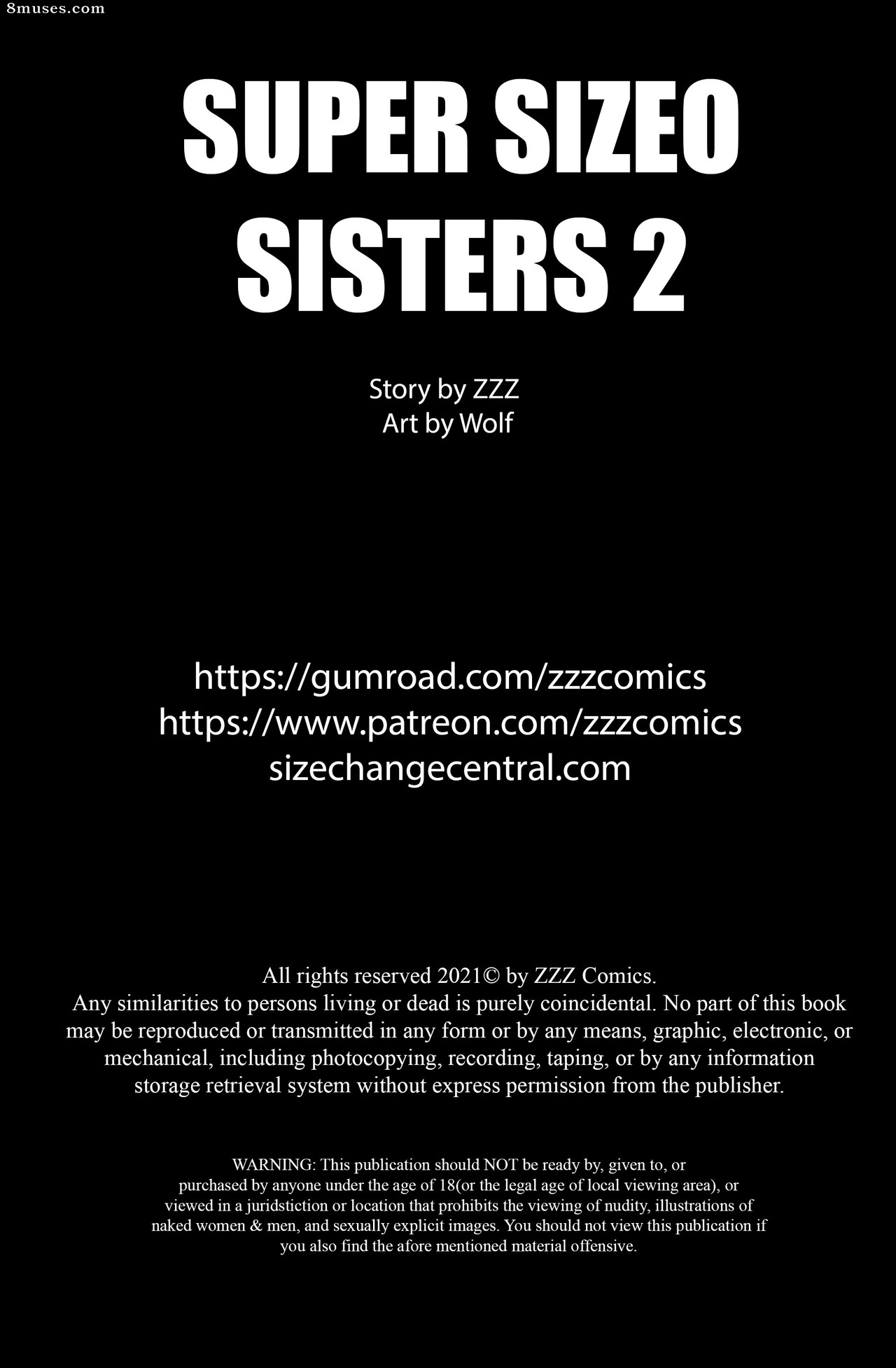 ZZZ Comics - Super Sizeo Sisters 2 page 2 full