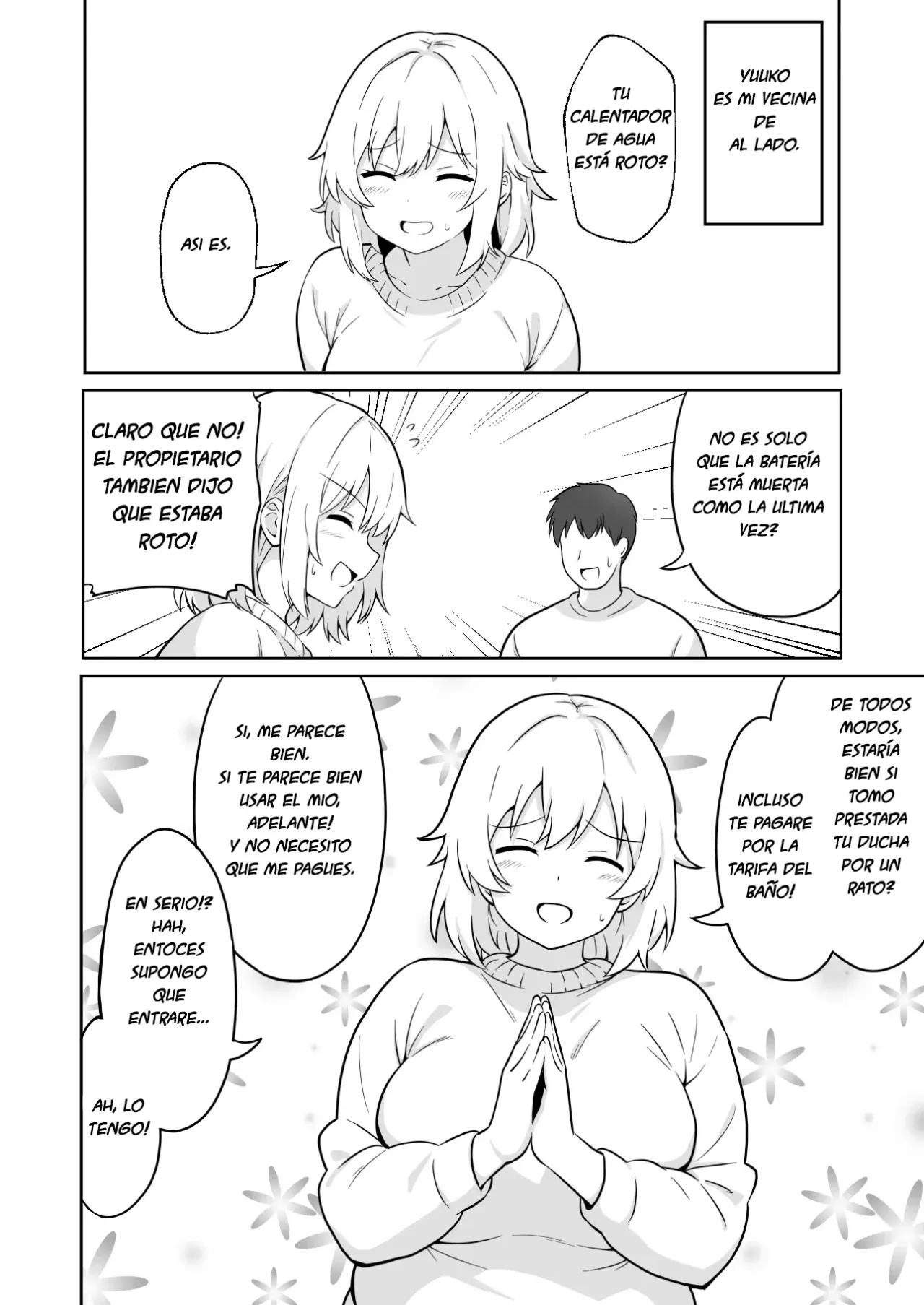 Apart no Otonari-san ga Yarasete Kureru Hanashi 2｜Mi Vecina de al Lado me Deja Corjérmela 2 page 3 full