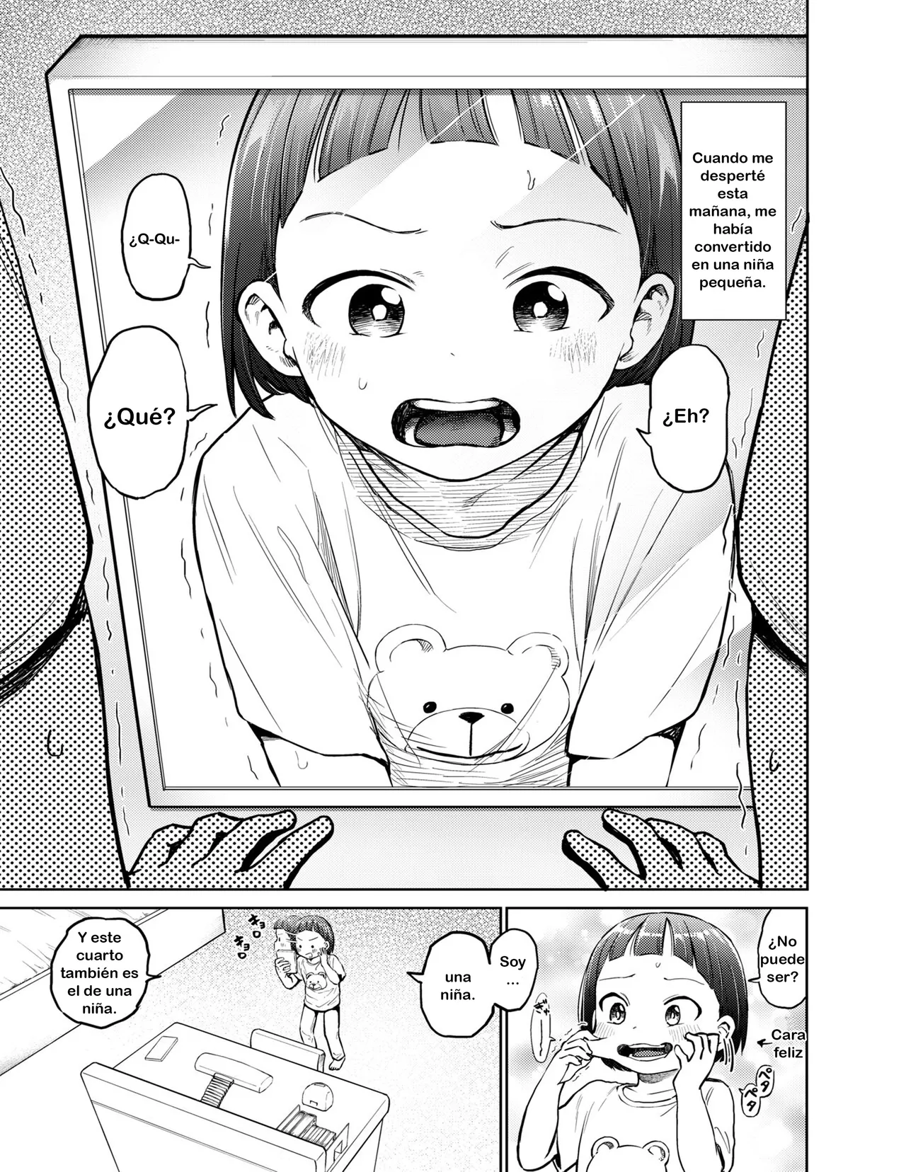 Asa Okitara TS Loli ttete ~Les Sex made Yaretan daga~ | Cuando me desperté por la mañana, pude hacer TS e incluso tener experimentar el sexo lesbico page 1 full