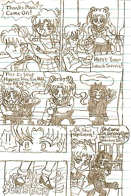 Mario &amp; Sonic Valentines Special page 3 full