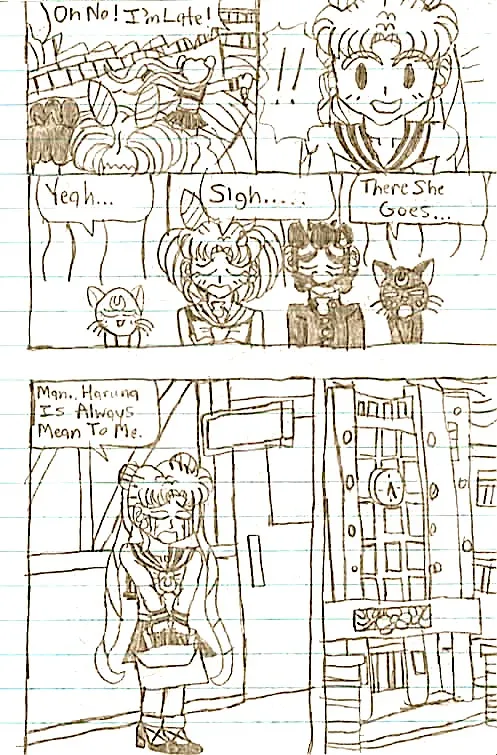 Mario &amp; Sonic Valentines Special page 6 full