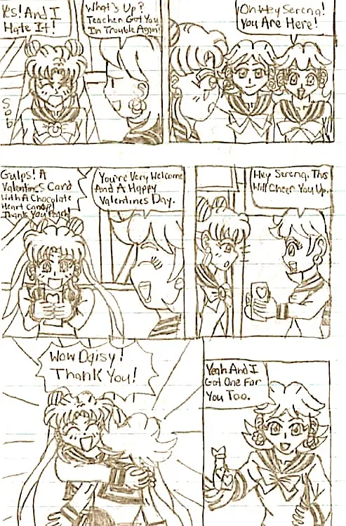 Mario &amp; Sonic Valentines Special page 7 full