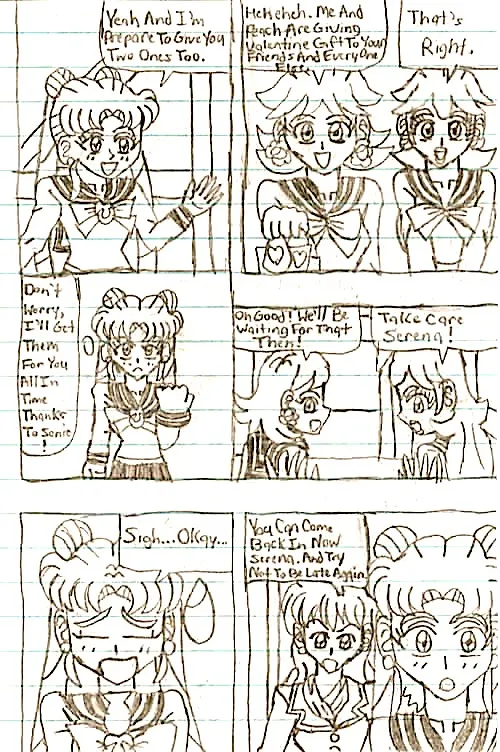 Mario &amp; Sonic Valentines Special page 8 full