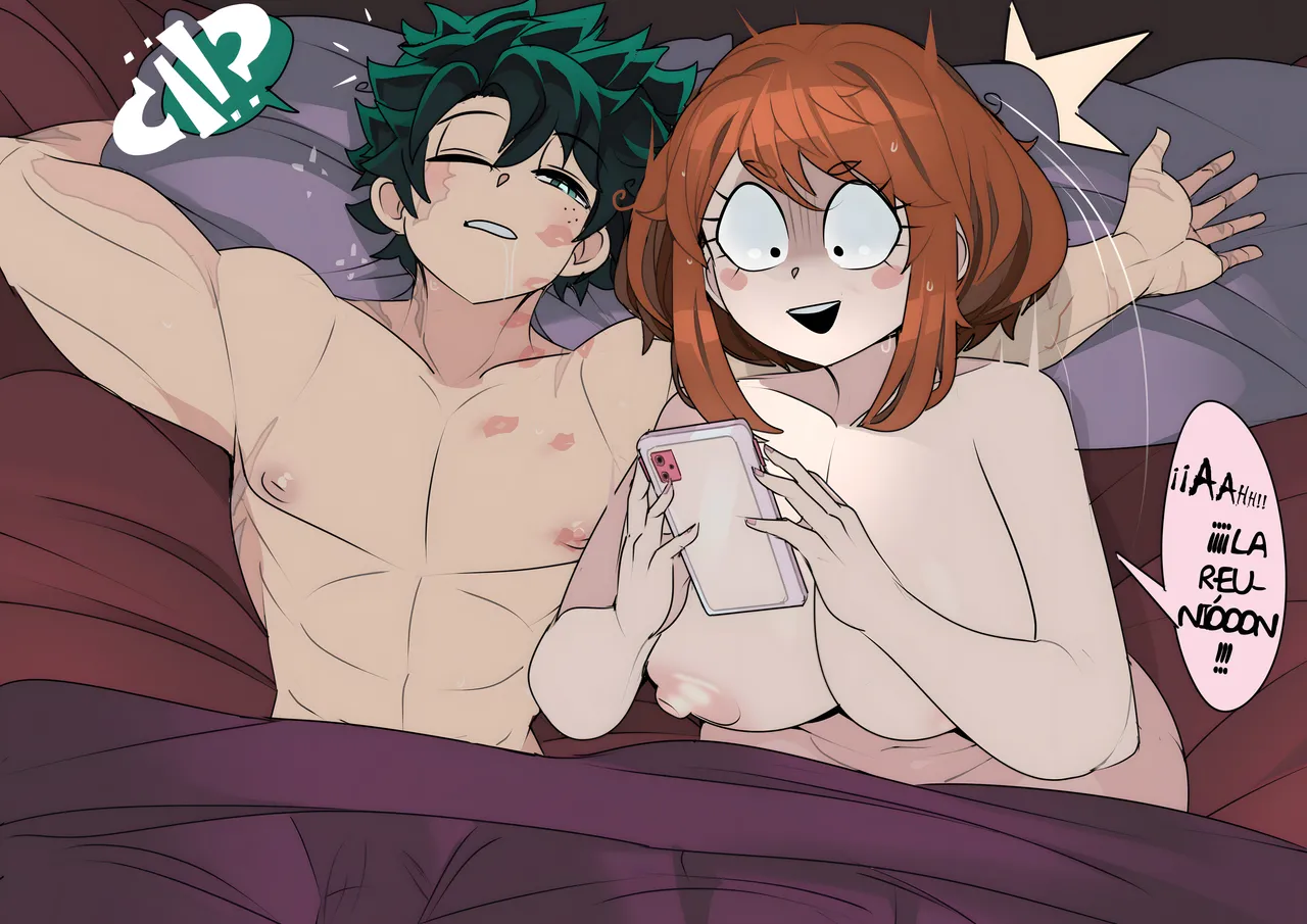 Ochako Uraraka &amp; Izuku Midoriya page 4 full