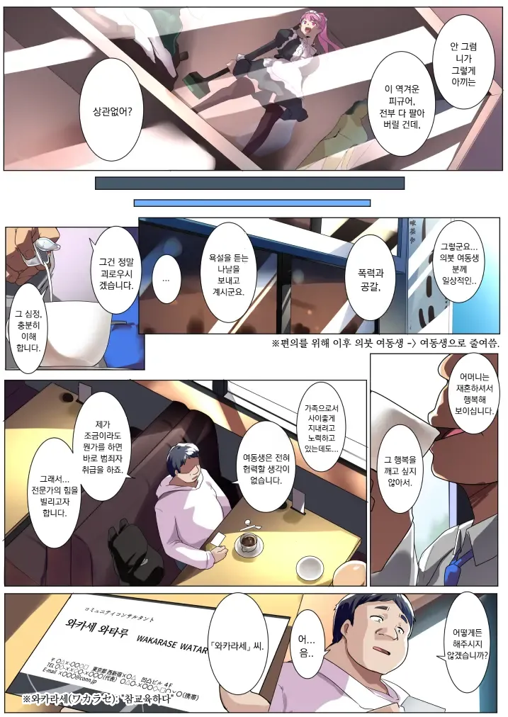 Wakarase Consultant ~Anata no Gimai, Onaho ni Shimasu~ | 참교육 컨설턴트 ~당신의 의붓여동생, 오나홀 만들겠습니다~ page 4 full