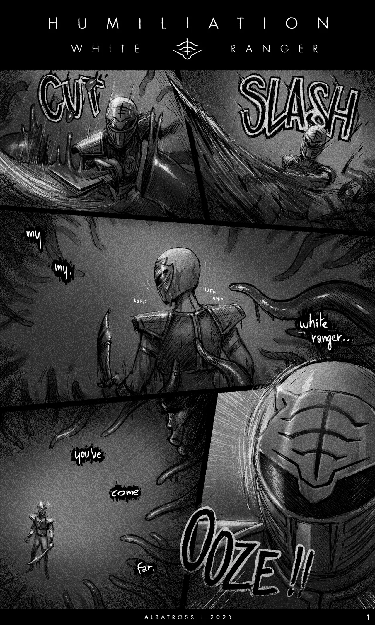 White Ranger Humiliation page 1 full