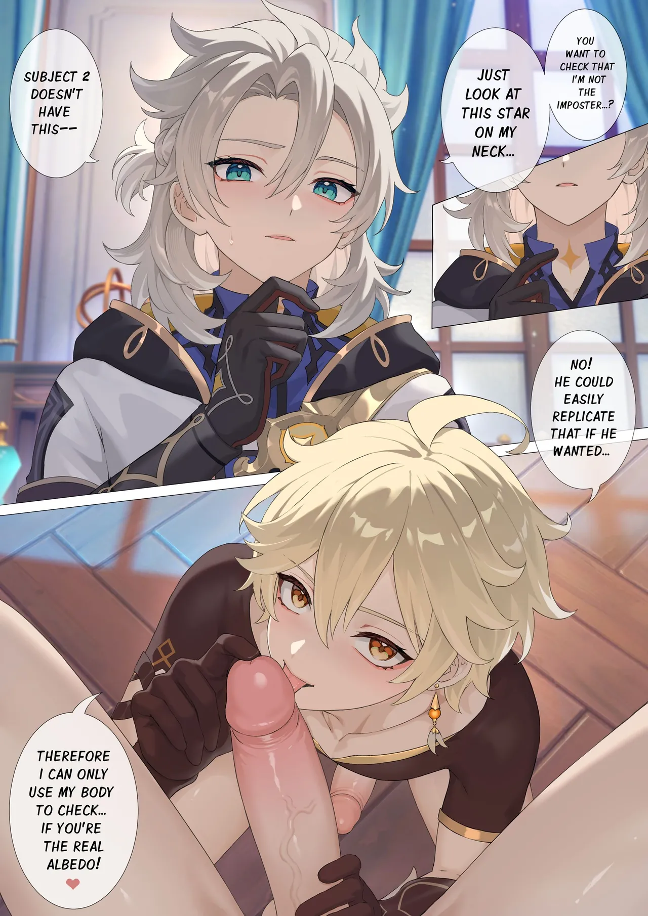 Albedo X Aether page 1 full