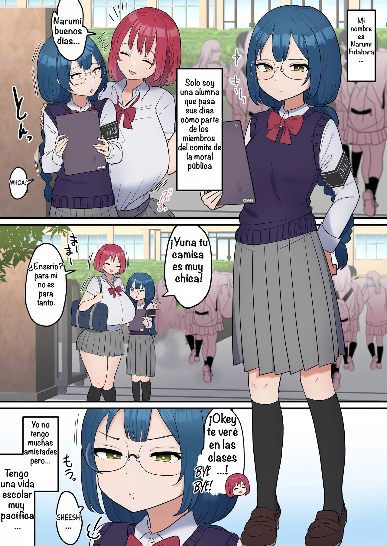 The Serious girl Suddenly Grows a Dick and Fucks Her Friend page 2 full