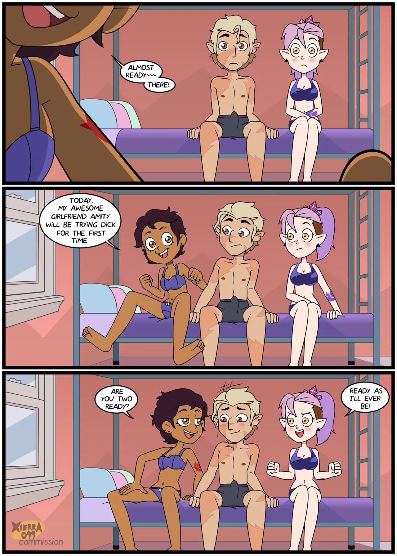 Amity tries dick for the first time page 1 full
