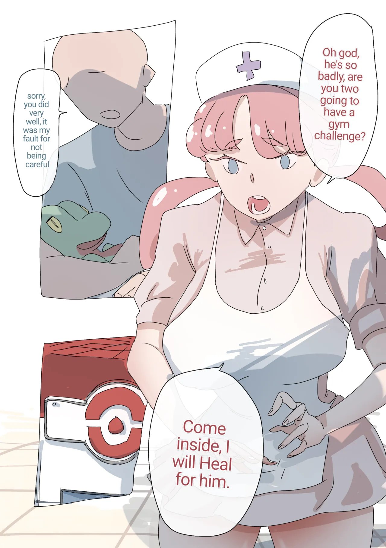 Nurse Joy will help you with anything page 3 full