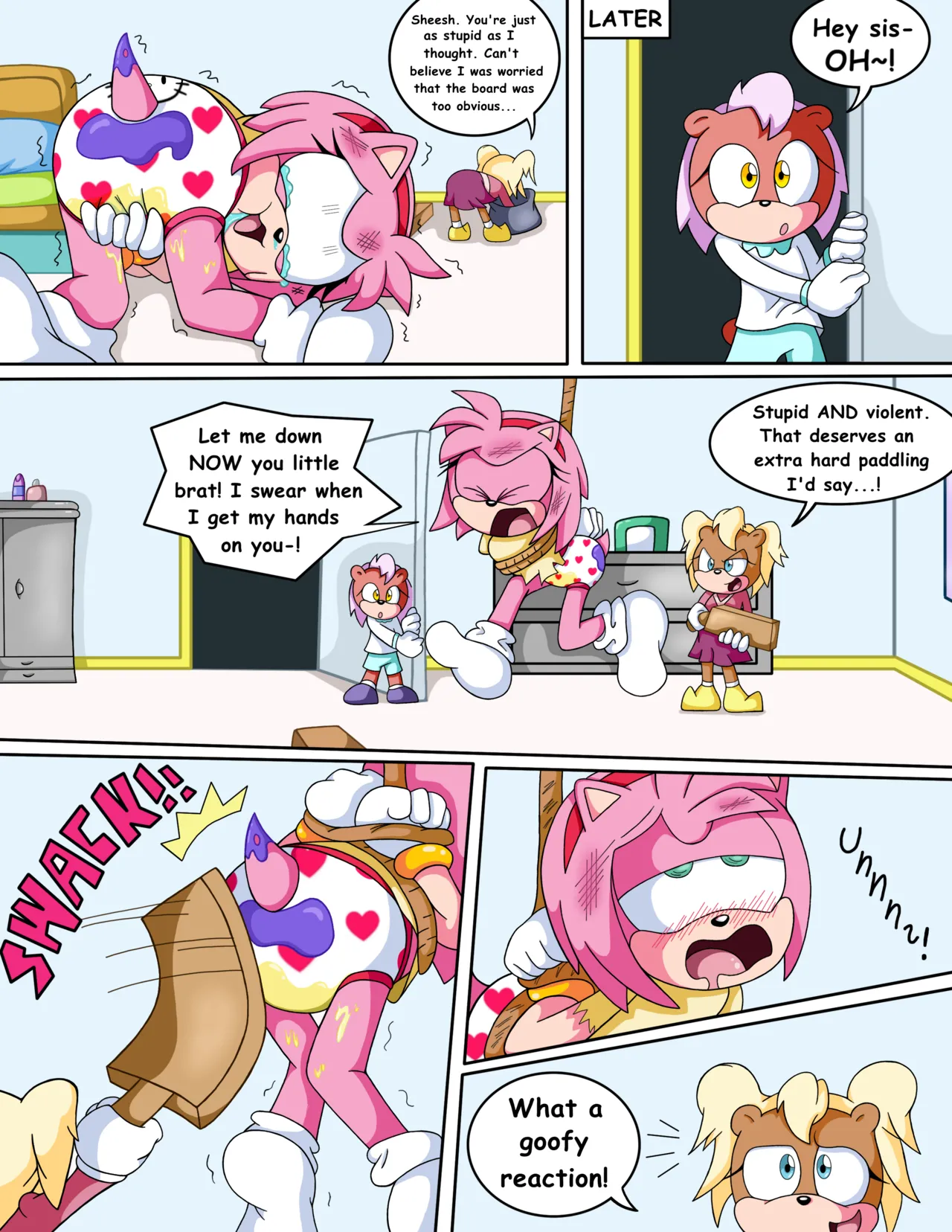 Amy the Babysitter! page 8 full