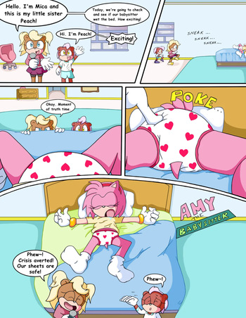 Amy the Babysitter! cover