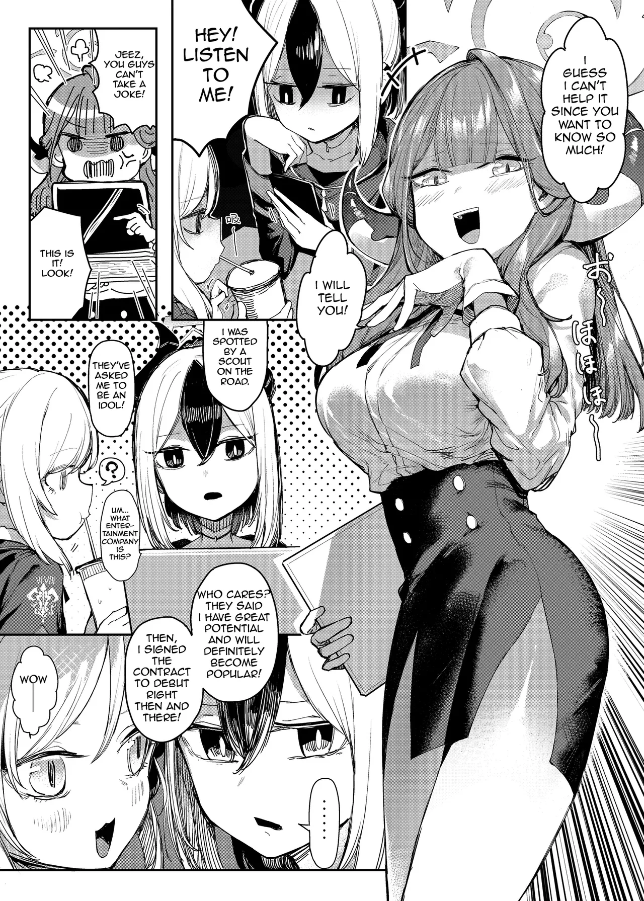 President Aru Makes Her Idol Debut!? page 3 full