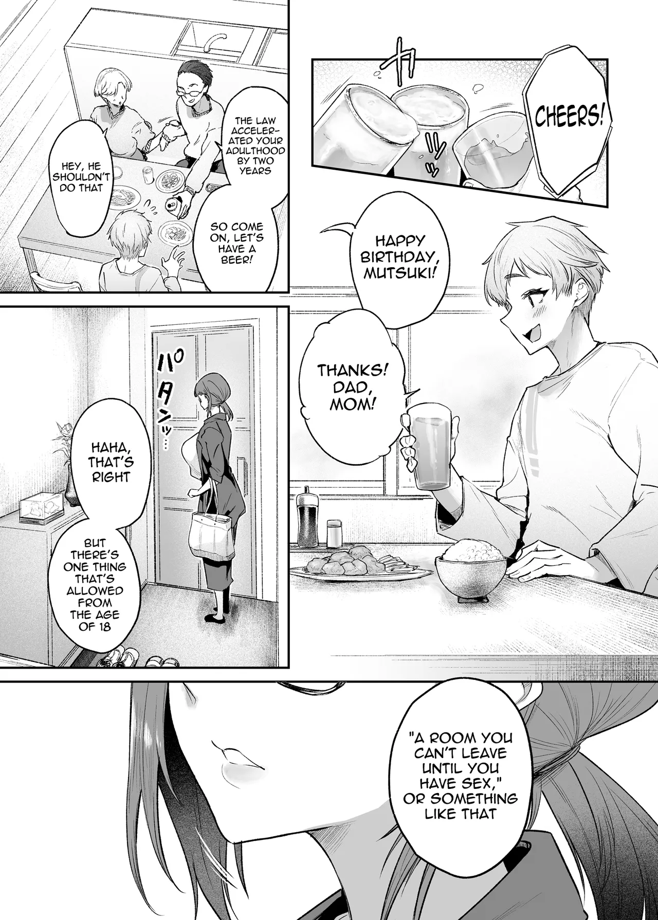 Vacances wa Sex Shinaito Derarenai Heya de | Vacation in a room you can't leave until you have sex page 5 full