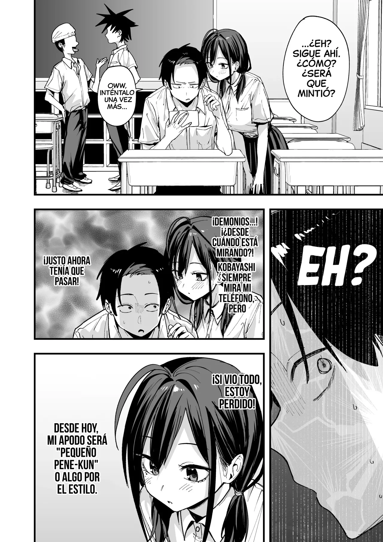 Tonari no Seki no Tomodachi to Issho ni Onanii Suru Hanashi｜La historia de cómo me masturbé junto a la chica que se sienta a mi lado page 10 full