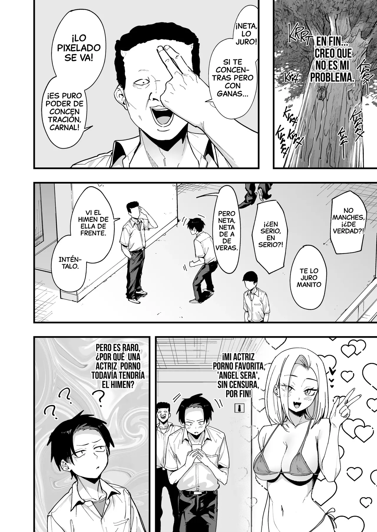 Tonari no Seki no Tomodachi to Issho ni Onanii Suru Hanashi｜La historia de cómo me masturbé junto a la chica que se sienta a mi lado page 8 full