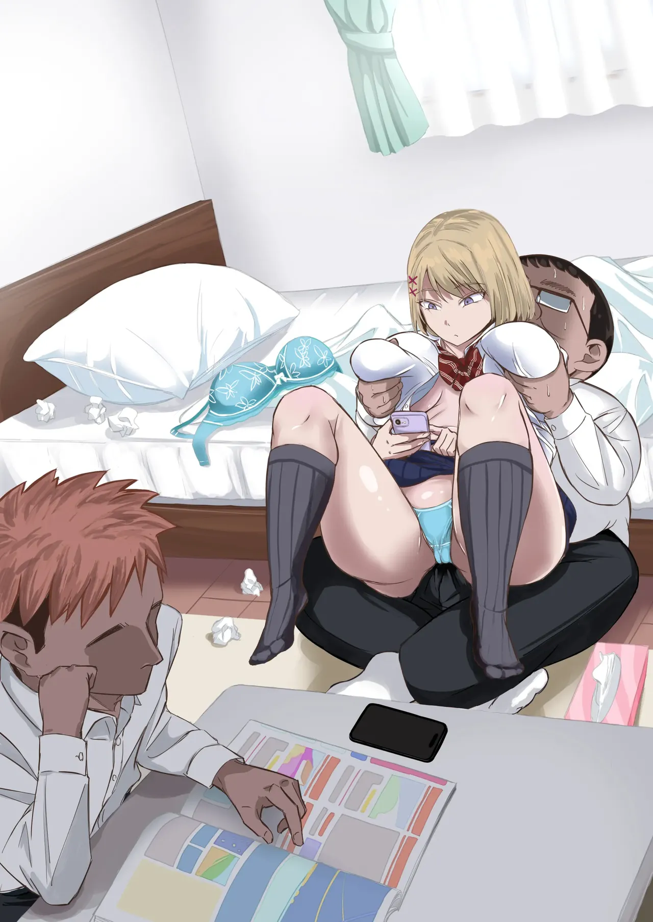 Douyara Oreigai Ero no Gainen ga Kietappoikara Toriaezu Kareshi no Me no Mae de Kanojo wo Yattemita | 아무래도 나 이외에 에로라는 개념이 사라진 것 같아서 일단 남친 눈 앞에서 여친을 따먹어봤다 page 2 full