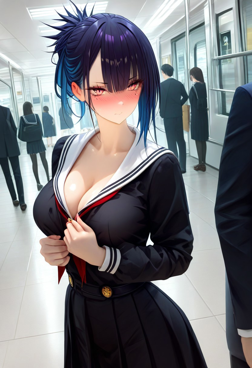 MAIA AZUMA'S BLACK SERAFUKU UNIFORM page 7 full