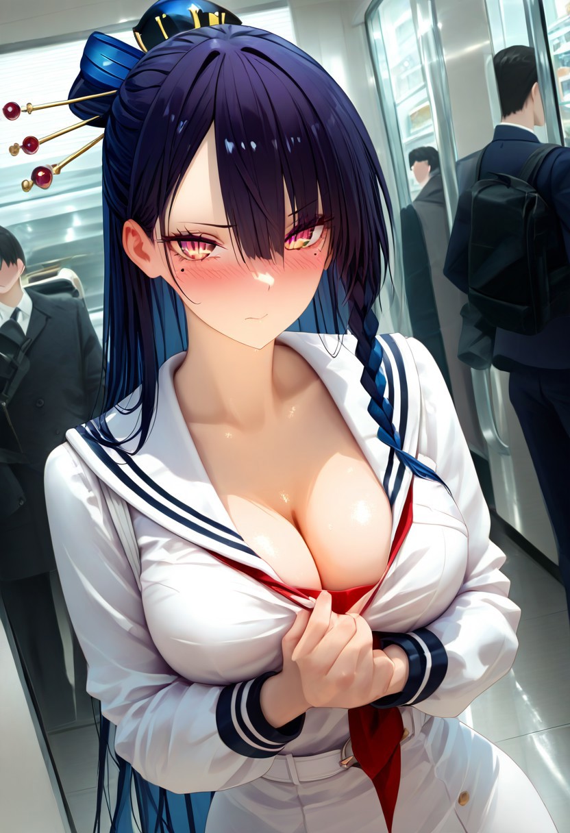 MAIA AZUMA'S BLACK SERAFUKU UNIFORM page 9 full