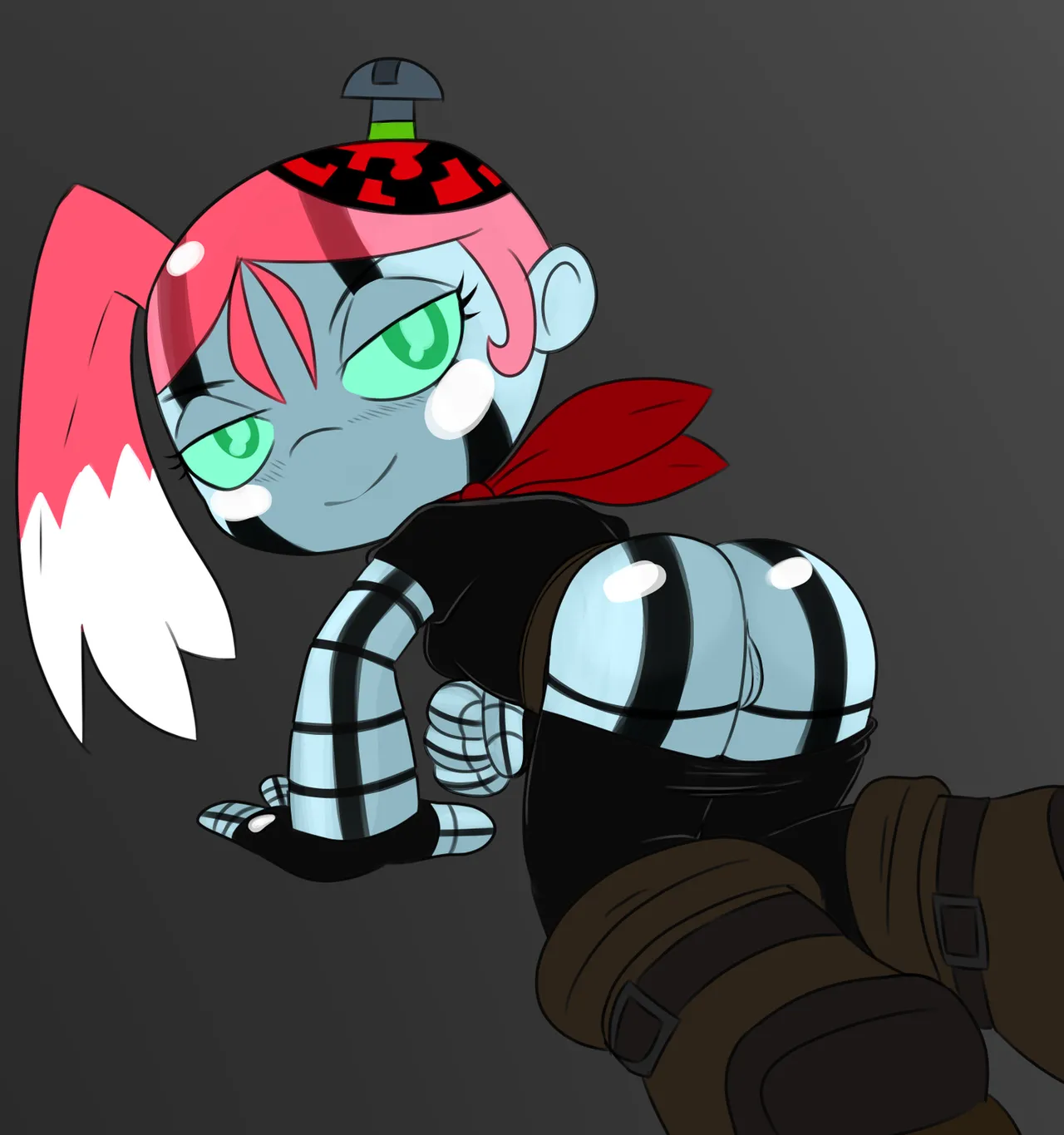 Jinmay and other gals from Super Robot Monkey Team Hyper Force Go! page 1 full