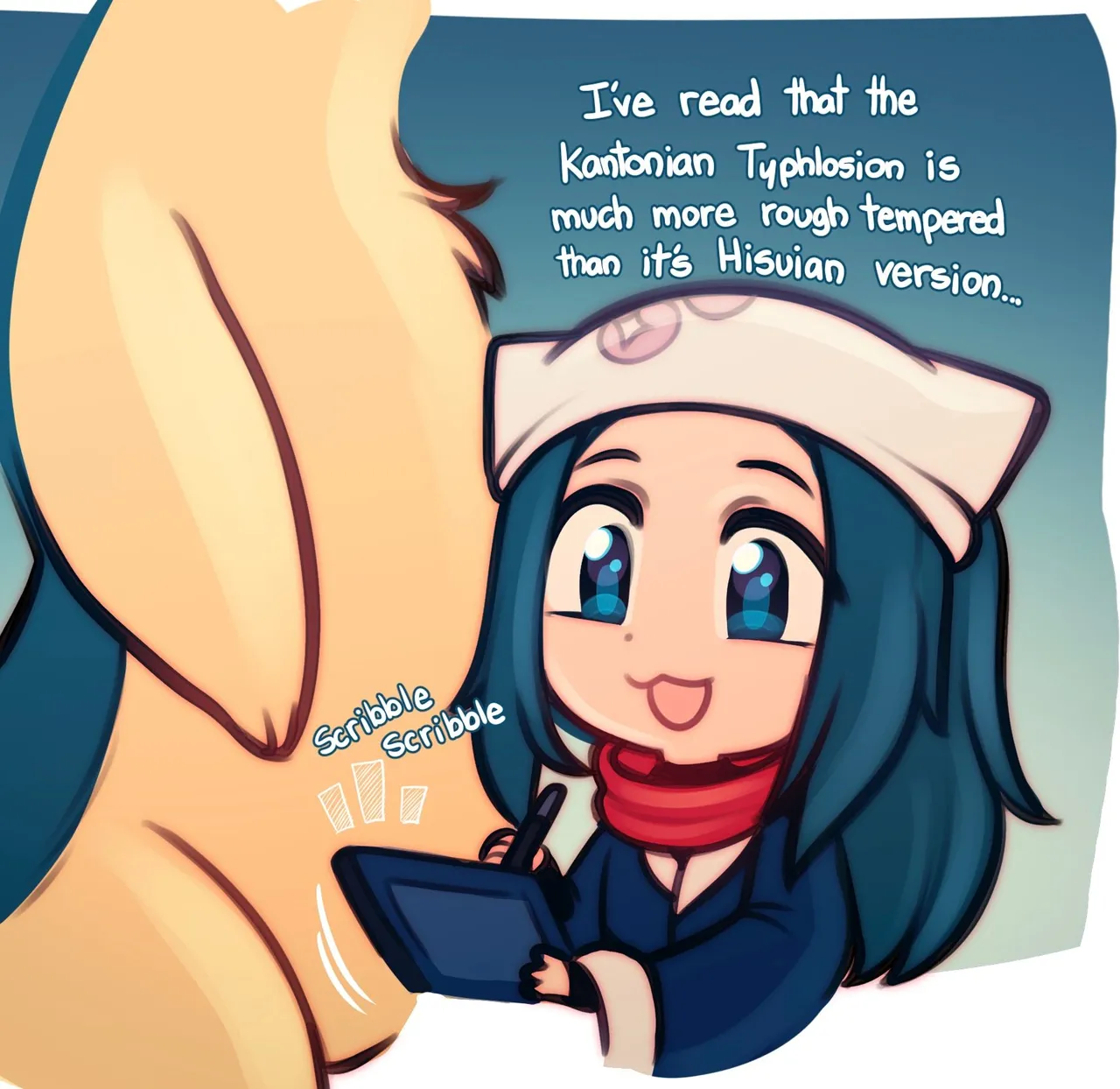 Typhlosion x Akari page 1 full