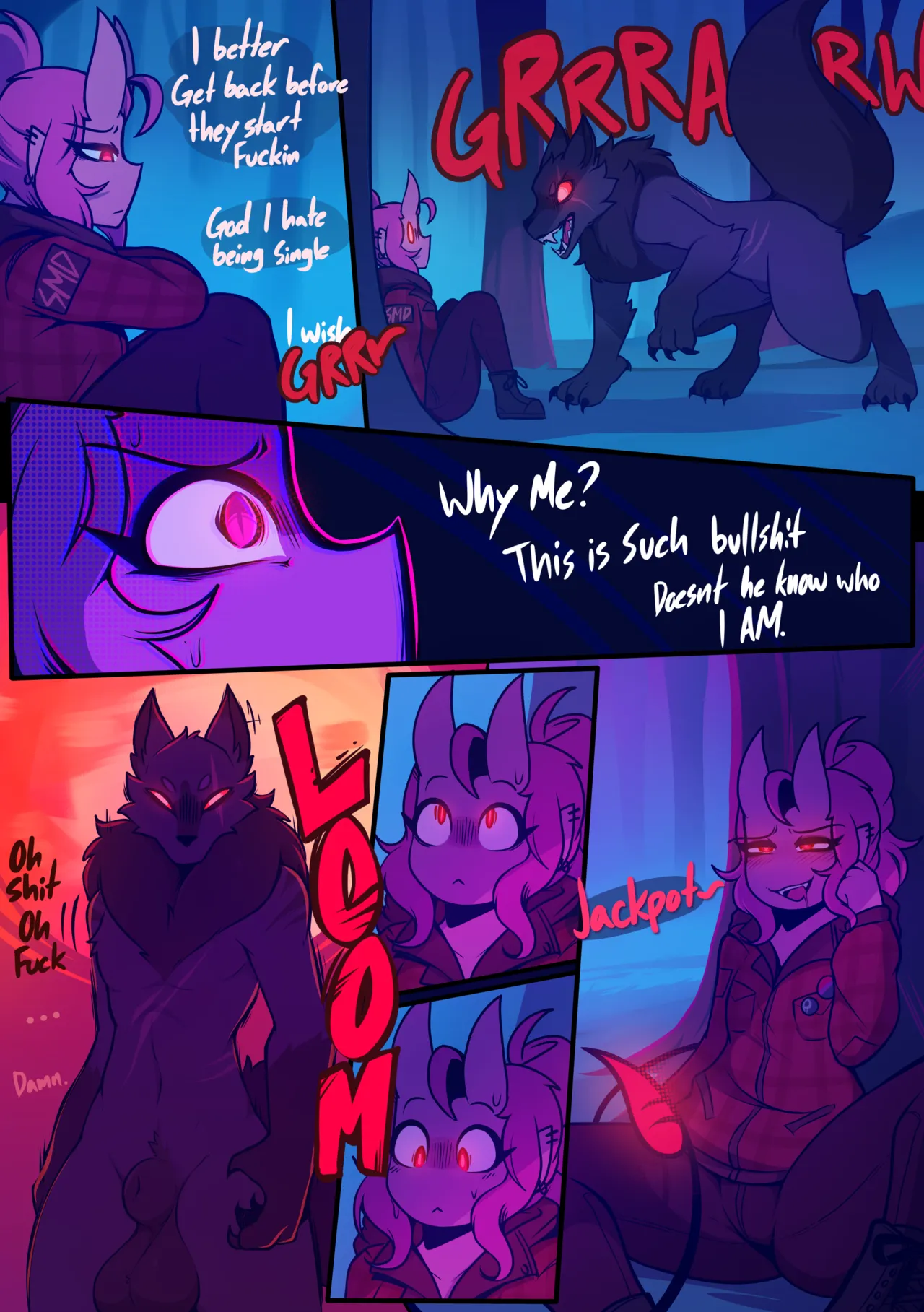 Carrie and the Werewolf page 2 full